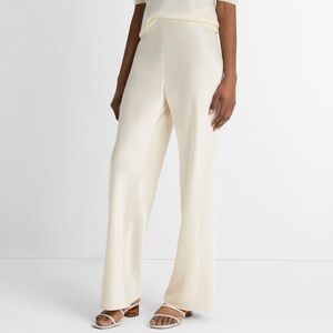 Vince fluid satin bias pant